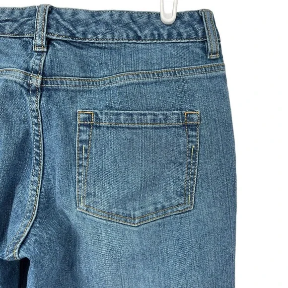 ROUTE 66 Women's Low Rise Boot Cut Blue Denim Jeans Size 6 Average (W29"xL31") - Picture 7 of 11
